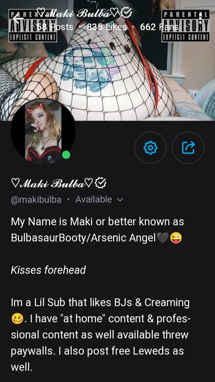 Follow @makibulba OnlyFans – free nudes, naked, leaked